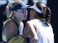 Kerber overcame Hsieh